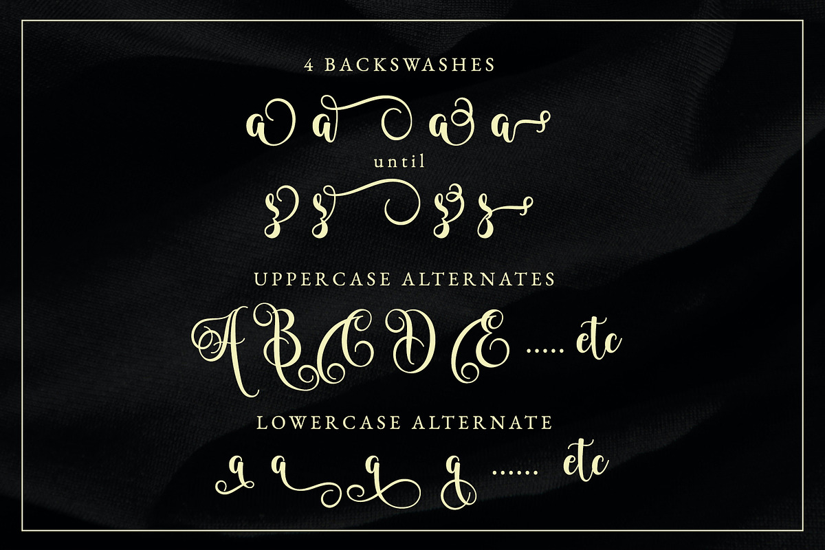 Wingcharm - Swirly Script Font