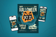 Halloween Event Flyer Set, a Flyer Template by The Good Store (Thumbnail 1 of 2)
