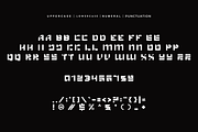 Rosket Techno Font, a Sans Serif Font by QR Design Studio (Thumbnail 7 of 8)