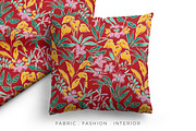 Hand-Drawn Orchid & Jungle Leaves, a Pattern Graphic by ASTUDIO (Thumbnail 5 of 8)
