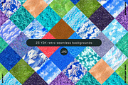 Y2K Seamless Pattern Backgrounds, a Pattern Graphic by angelainthefields (Thumbnail 3 of 6)