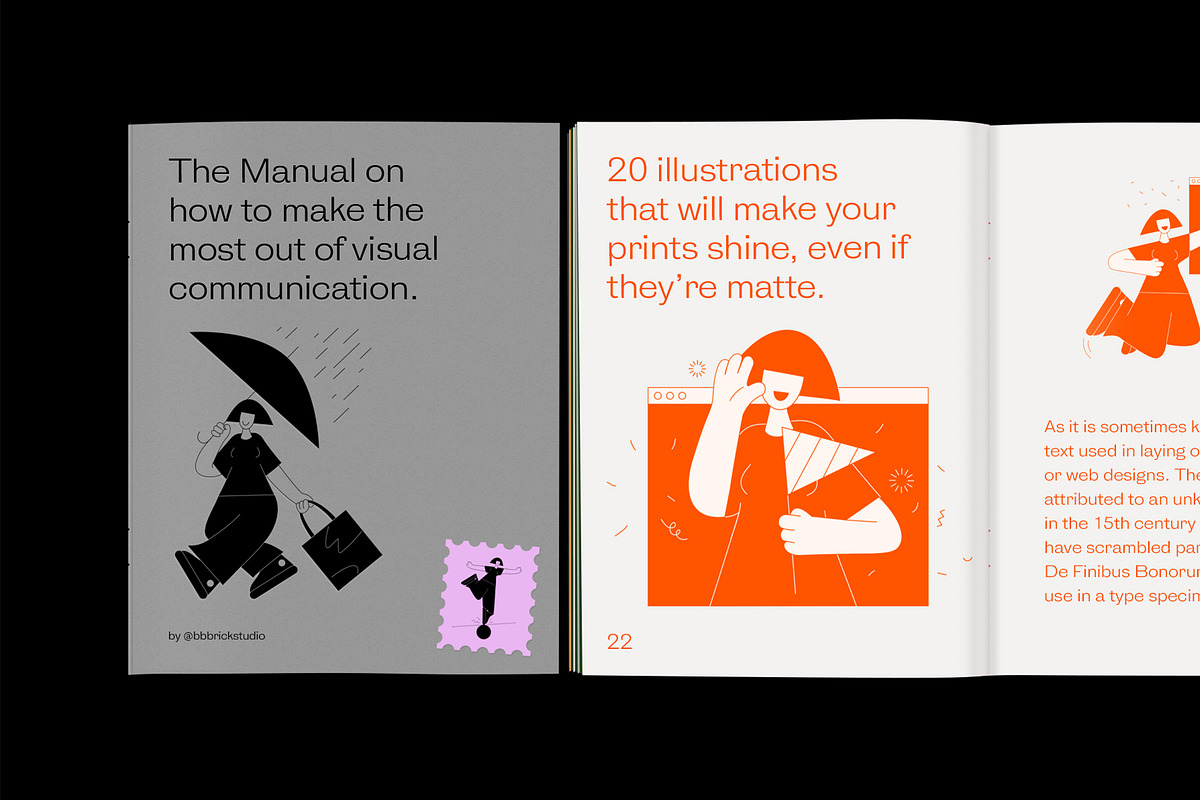 Lubo - Stylish illustration set, an Illustration by Growww (Photo 5 of 8)