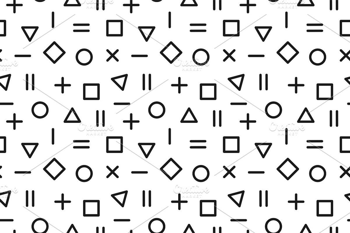 Trendy seamless retro patterns, a Pattern Graphic by ExpressShop (Photo 9 of 17)