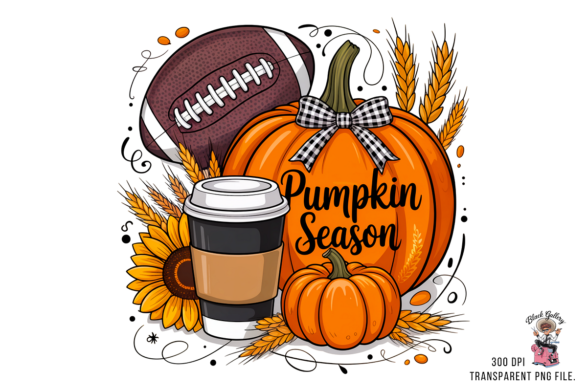 10 Fall Harvest, Autumn Decor PNG, an Illustration by Clipart Bloom (Photo 3 of 11)