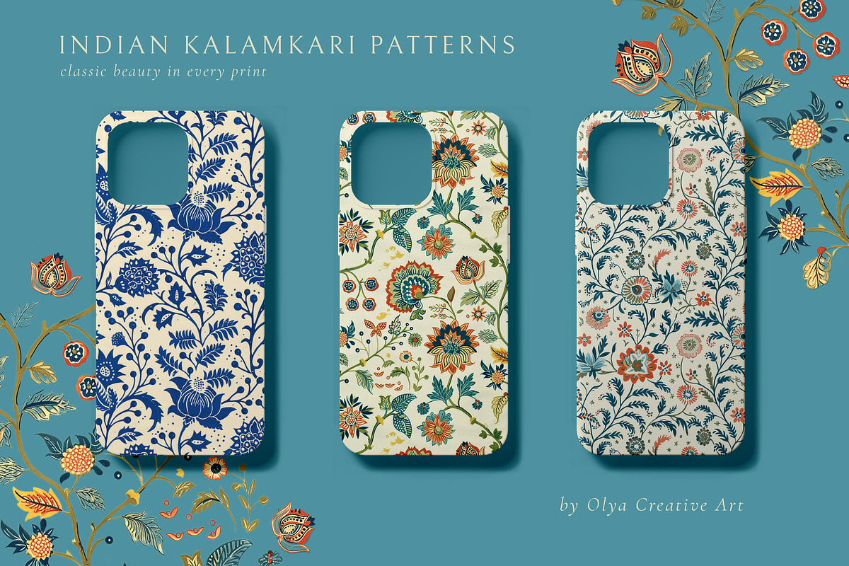 Indian Ornament Art Ethnic Pattern, a Pattern Graphic by Olya Creative (Photo 6 of 29)