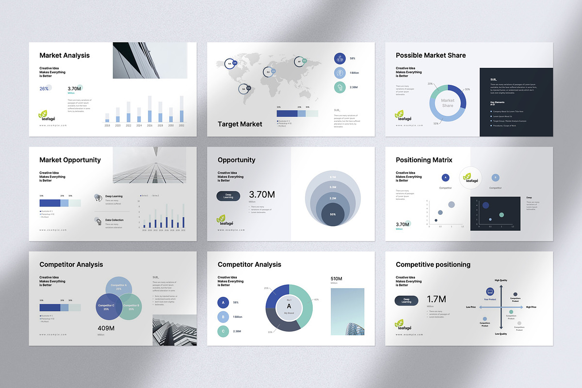 Pitch Deck Presentation Template, a Presentation Template by GoldenPixelStudio (Photo 13 of 24)