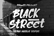 Black Street - Urban Marker Font, a Handwritten Font by Bayuktx (Thumbnail 1 of 10)
