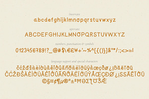 Bloomy Meadow - Handwritten Font