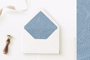 Ocean Contour Topographic Patterns, a Background Graphic by CojoMoxon (Thumbnail 4 of 4)