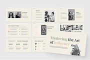 Clean & Minimal Business Powerpoint, a Presentation Template by SquidPixey (Thumbnail 2 of 6)