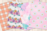 Rustic Easter- spring pattern set, a Pattern Graphic by Gaynor Carradice Designs (Thumbnail 2 of 5)