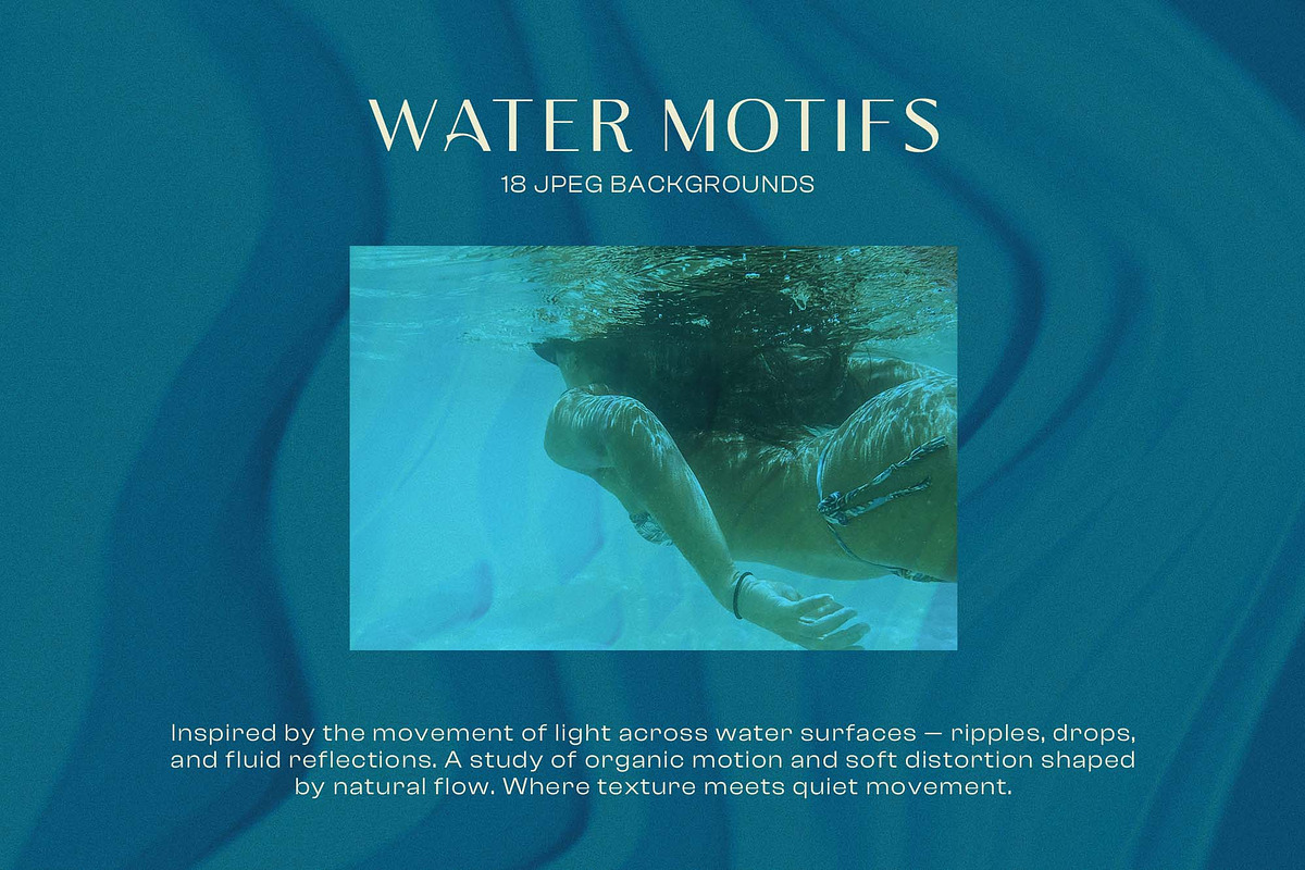 Water motifs - abstract backgrounds, a Background Graphic by DigARTbyHavroshka (Photo 12 of 13)