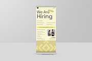 Hiring & Recruitment Roll Up Banner, a Poster Template by Annora Studio (Thumbnail 6 of 6)