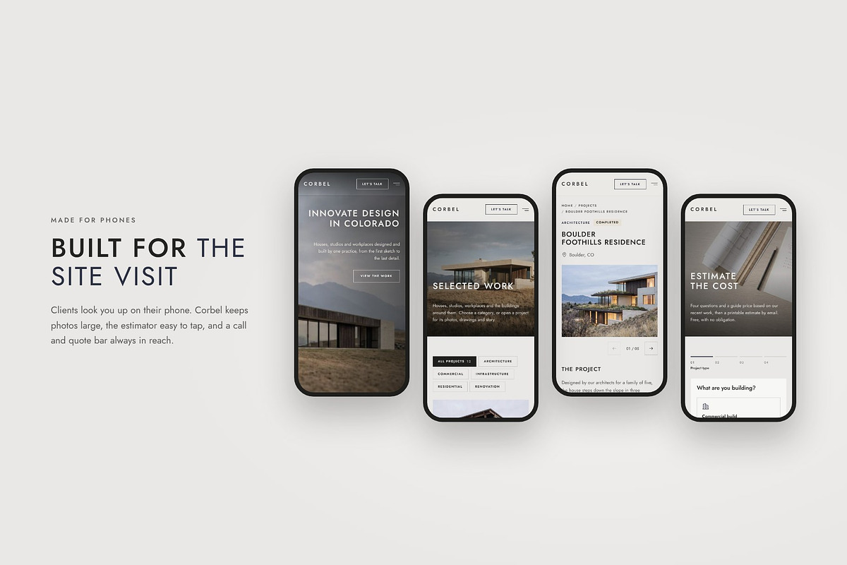 Corbel Architecture Elementor Theme, a WordPress Template by Tomasz Ganclerz (Photo 11 of 42)