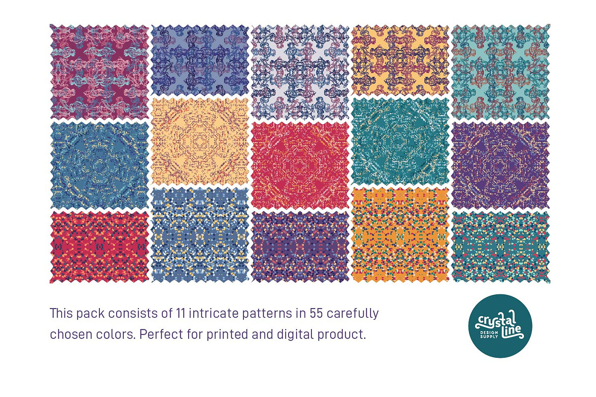 Fractal Patterns 20, a Pattern Graphic by Crystal Line (Photo 5 of 6)
