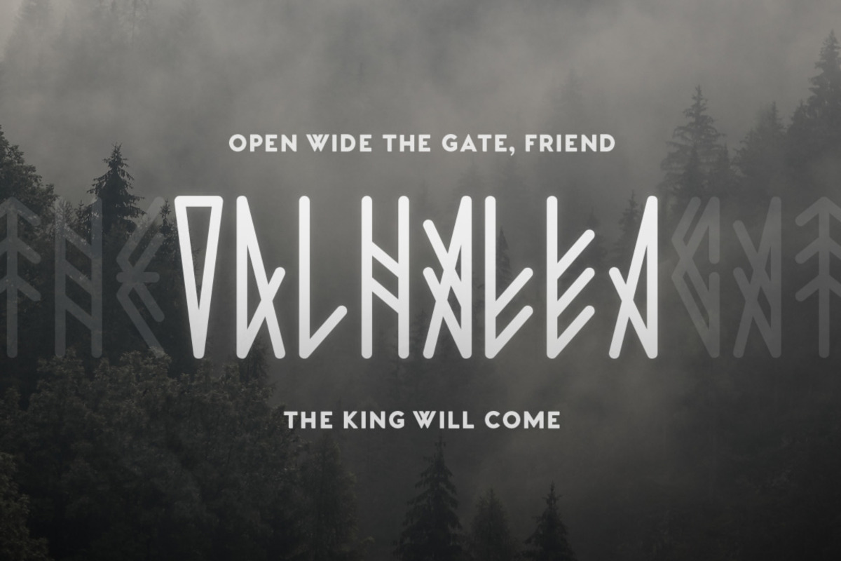 Jotunheim Typeface preview 5