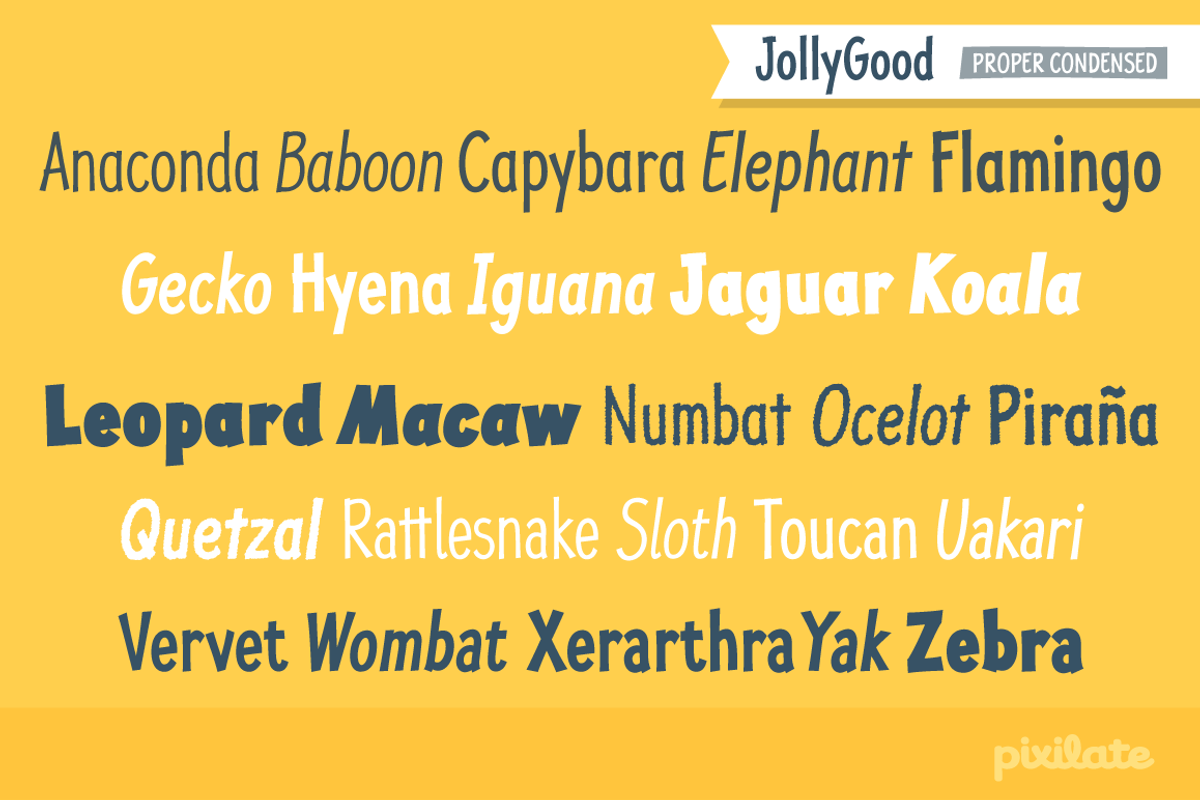 JollyGood Proper Condensed- Complete preview 4