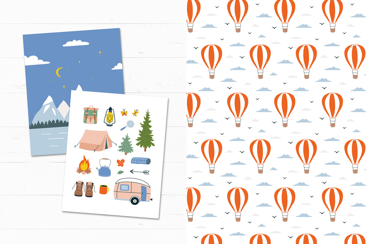 Travel Illustrations & Patterns, an Illustration by Redchocolate (Photo 8 of 9)