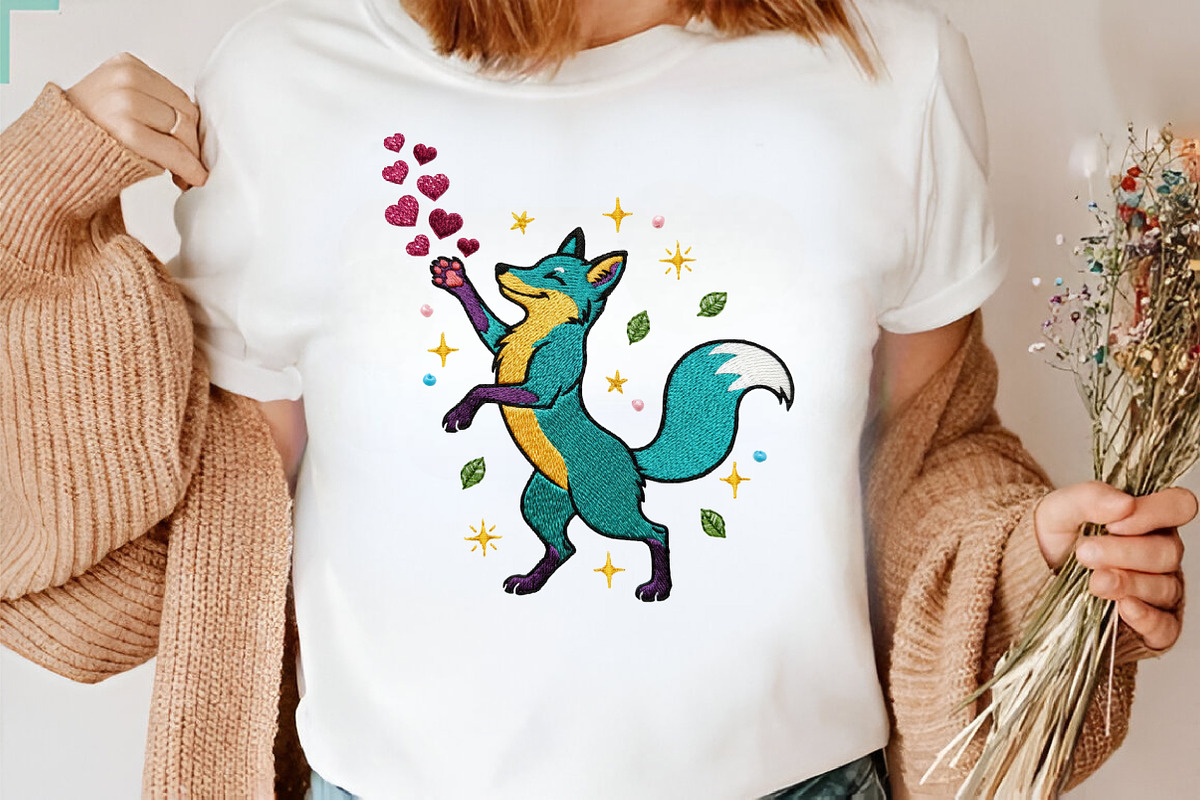 Fox Hearts Valentine Clipart, an Illustration by Designking (Photo 6 of 6)