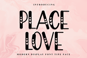 Place Love, a Script Font by FreshTypeINK (Thumbnail 1 of 8)