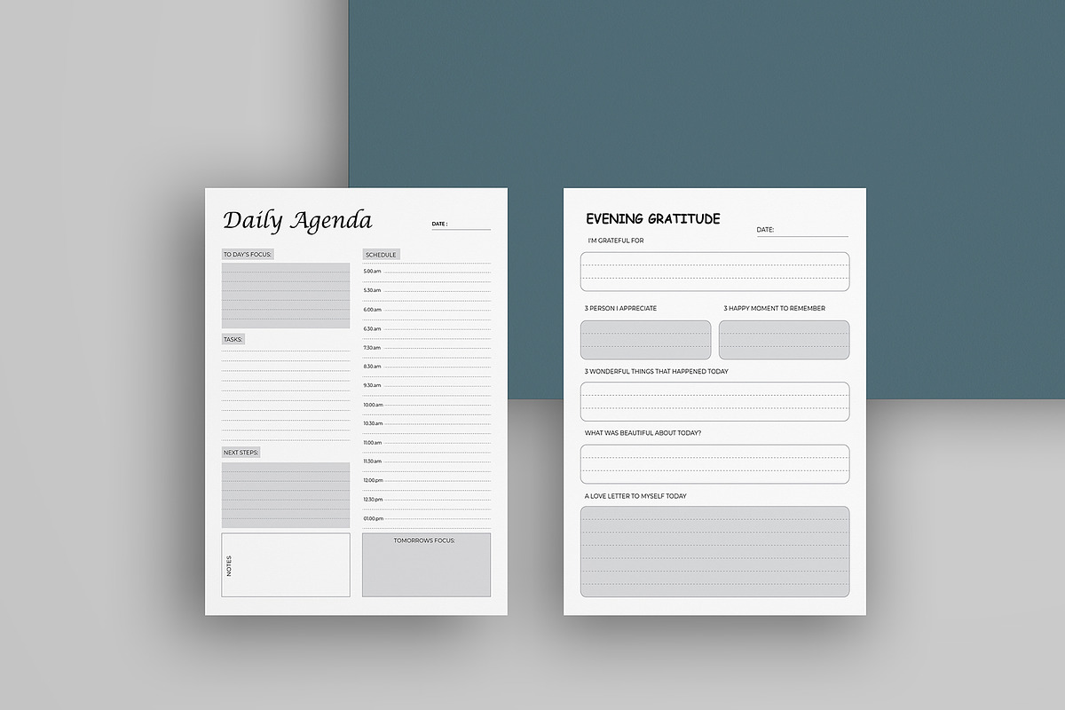 Ultimate Planner Bundle Pack, a Stationery Template by Mazharul Islam (Photo 5 of 19)