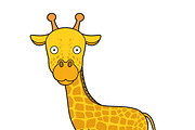 27x African Animals in cartoon style, an Animal Illustration by asantosg (Thumbnail 5 of 12)