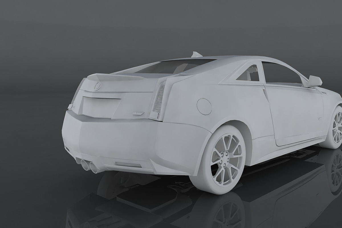 Cadillac CTS V, a Cars & Vehicle 3D Model by valtriiu (Photo 11 of 12)