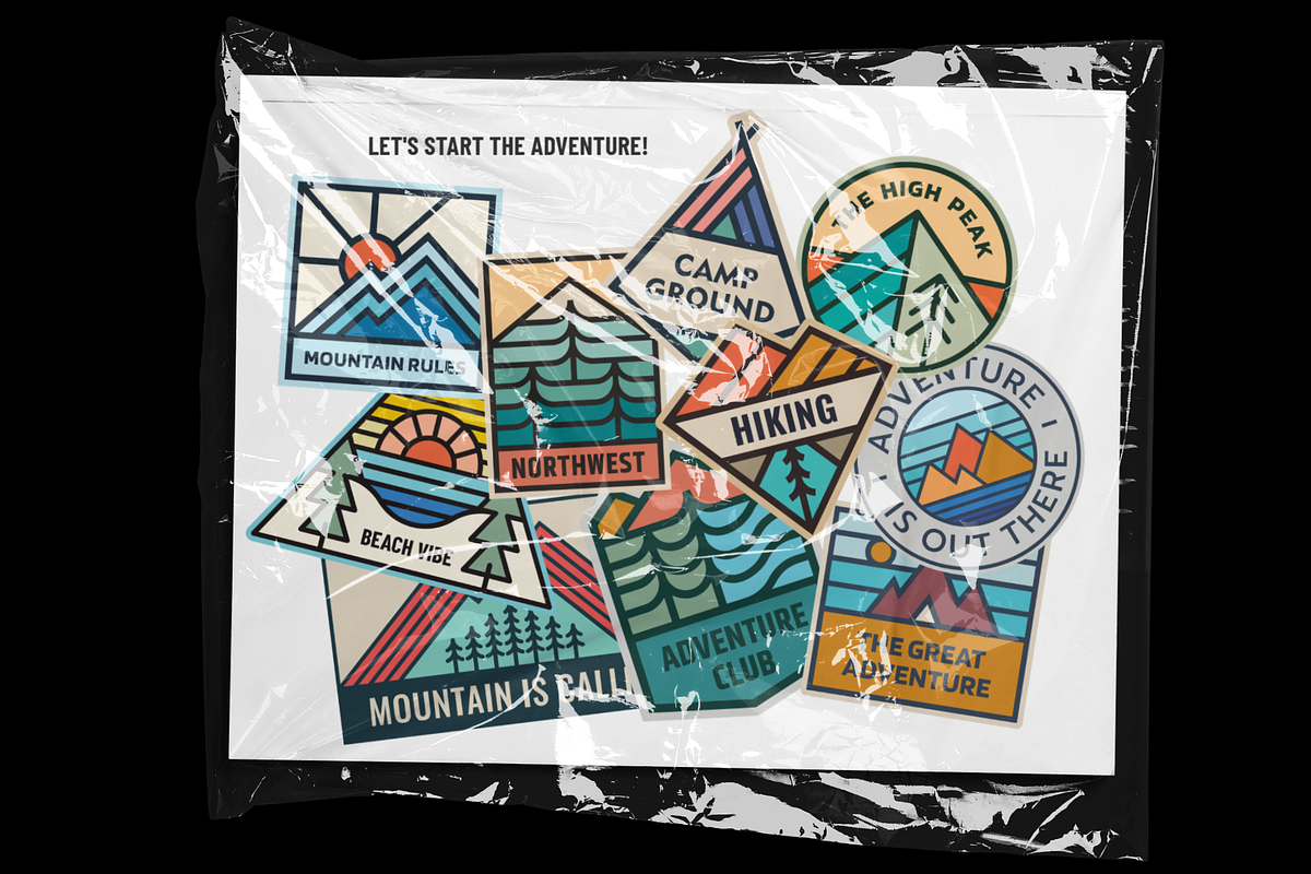 Adventure Badge Pack + Bonus, an Illustration by Firowerk (Photo 11 of 12)