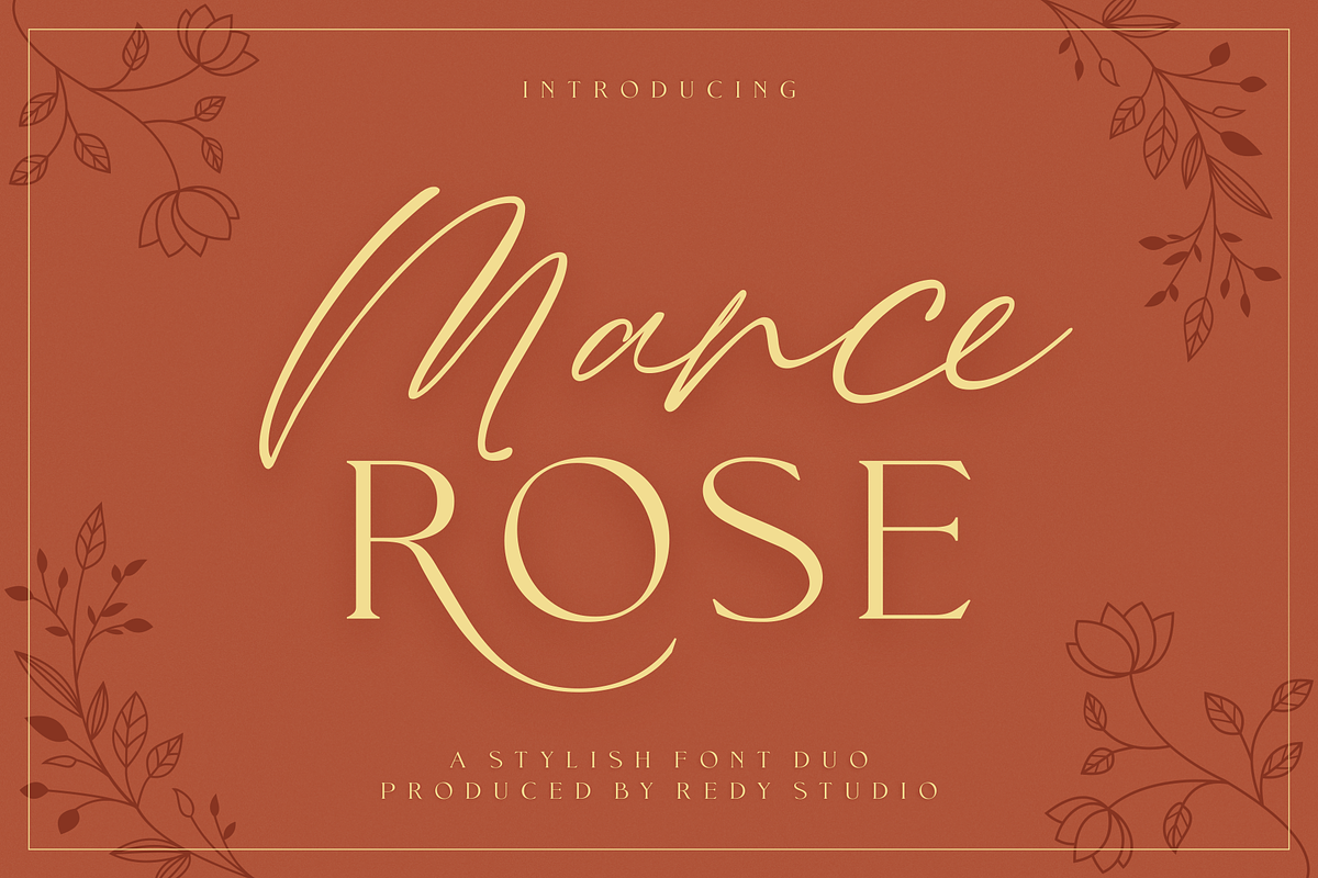 Mance Rose - Useful Pairing Fonts