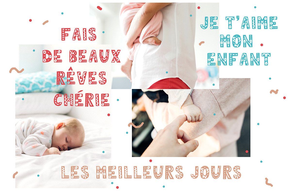 Oh My Child Font. Hygge Style preview 3