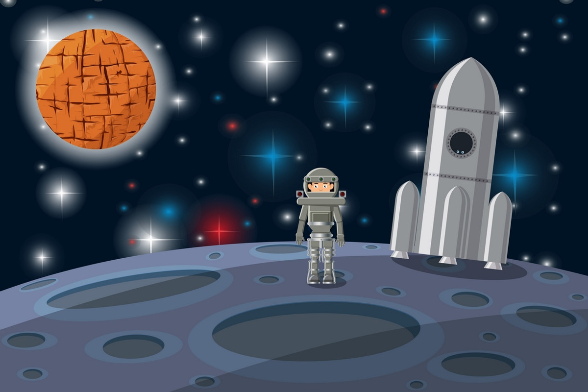 Cosmos, planets and stars., a Technology Illustration by katykin (Photo 5 of 11)