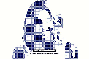 Pixel Caro Photo Effect