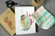 Diving watercolor set, a Texture Illustration by airdynamic (Thumbnail 6 of 6)