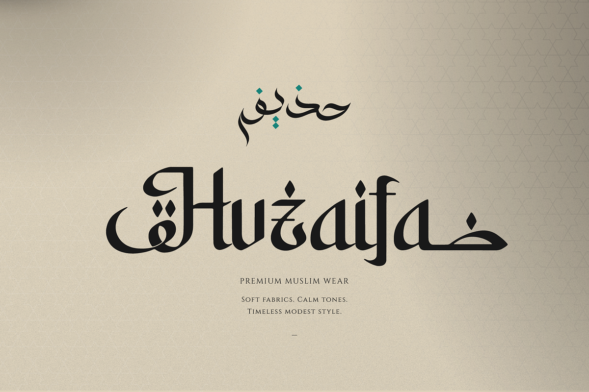 Thalabul Ilmi | Arabic Typeface, a Handwritten Font by Denustudios (Photo 3 of 12)