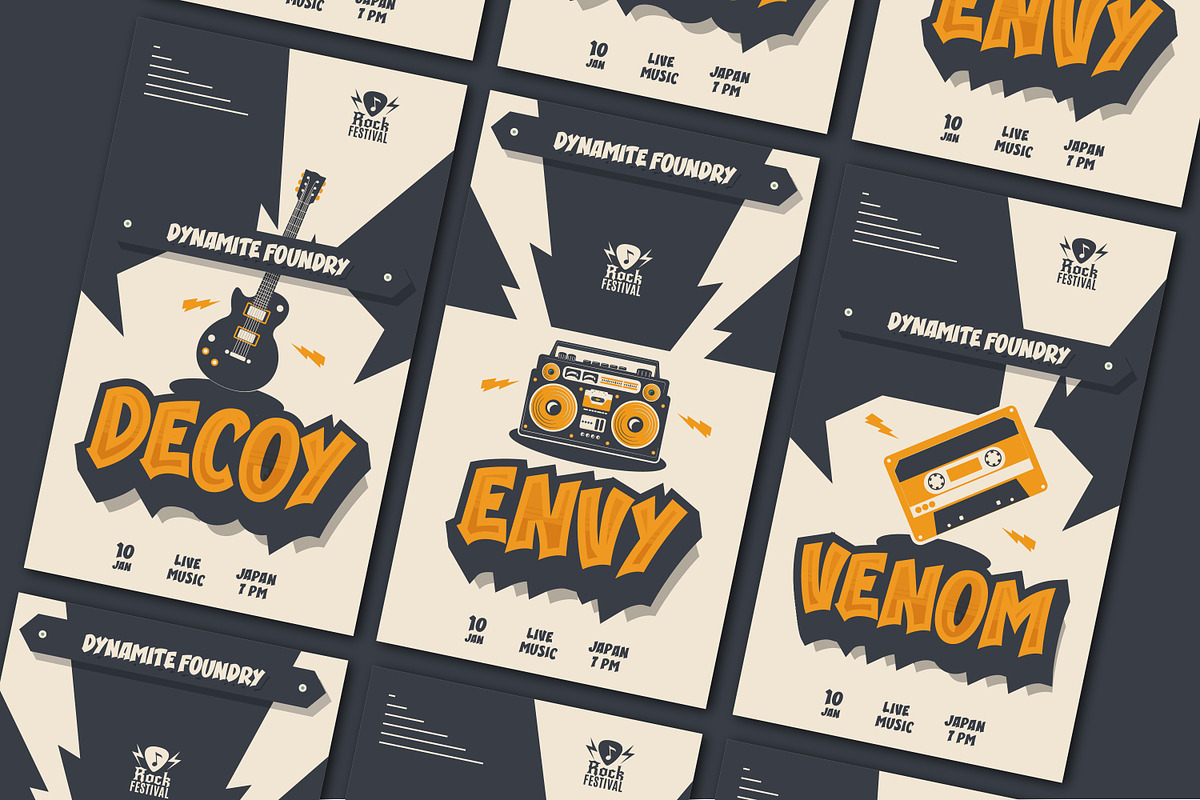 Herens Retro Display, a Serif Font by infernostudio3 (Photo 5 of 10)