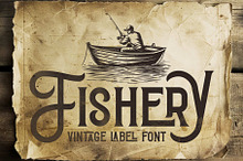 Fishery Vintage Label Font