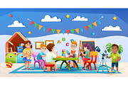 Kids Kindergarten Collection, an Education Illustration by YG Studio (Thumbnail 7 of 11)
