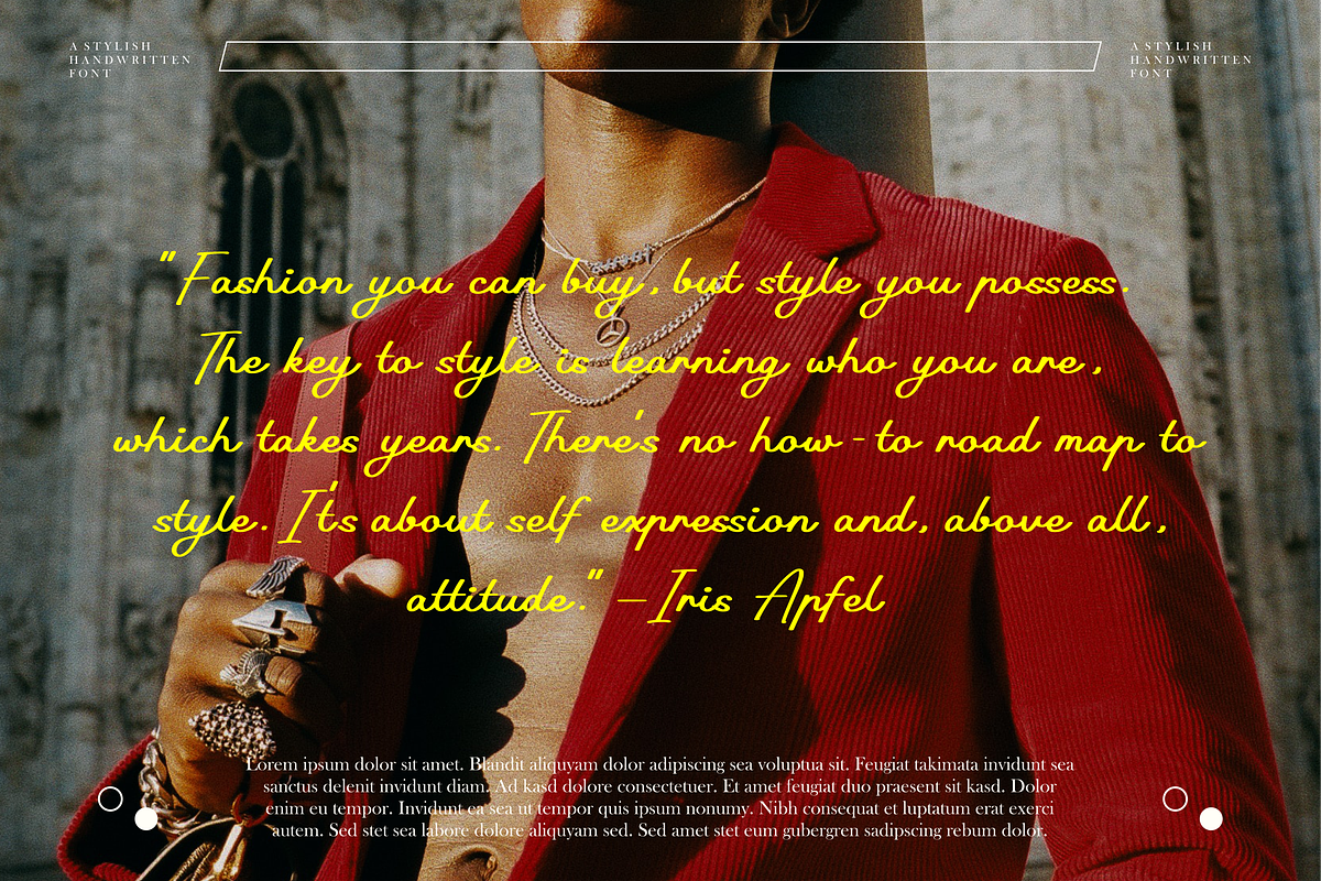 Jackson California A Stylish Script, a Script Font by Allouse Studio (Photo 7 of 10)