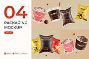Snack & ice cream packaging bundle, a Merchandise Mockup by mockupocka (Thumbnail 1 of 6)