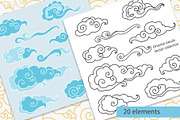 Big collection of oriental ornaments, a Background Graphic by Nadia Murash (Thumbnail 5 of 5)