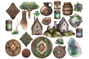 Celtic Journey Clipart Collection