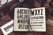Durbank - Industrial Style Font, a Sans Serif Font by MOCOSANS (Thumbnail 7 of 7)
