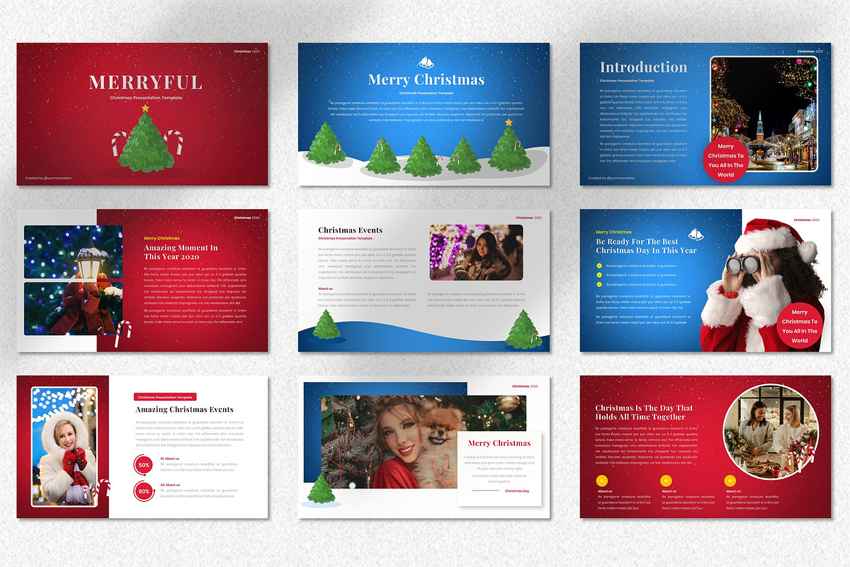 Merryful - Christmas Googleslide, a Presentation Template by Dhabee (Photo 4 of 6)