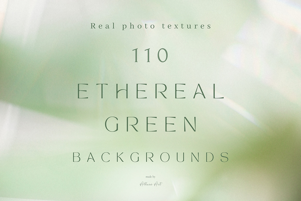 110 Ethereal Green Backgrounds, an Abstract Photo by Allure Art (Photo 1 of 32)