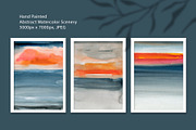 About Sunset, Watercolor Scenery, a Background Graphic by Marmoris.Arts (Thumbnail 15 of 17)