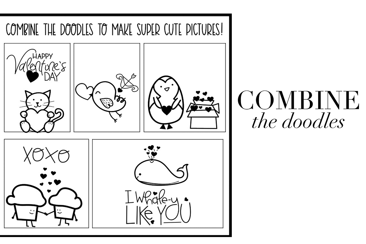 Valentine - A Doodle Font preview 4