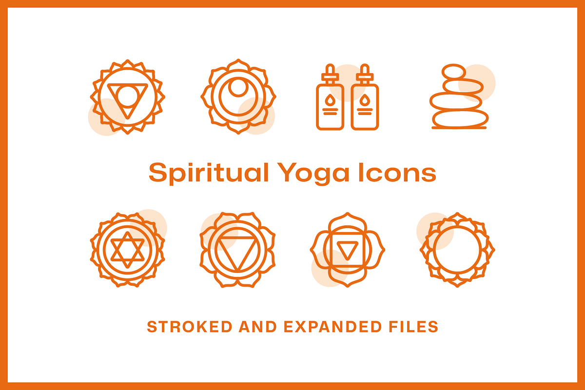 36 Spiritual Yoga Icons, an Icon by Furnace (Photo 5 of 5)