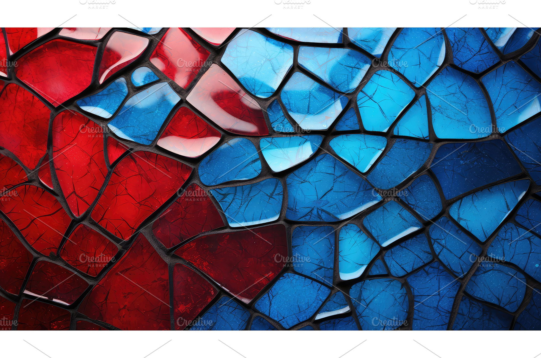 tile blue red texture ai generated, a Background Photo by pikepicture