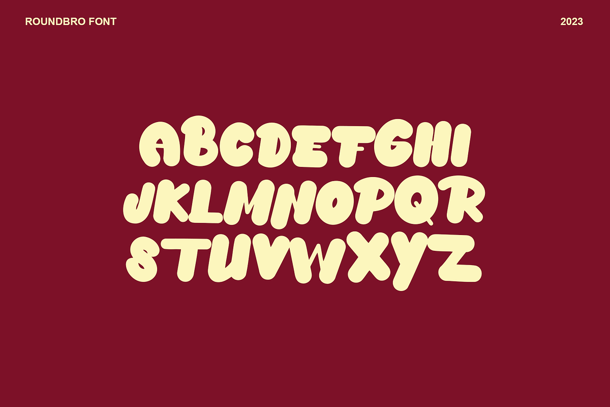 Roundbro Sans Serif Font, a Sans Serif Font by rtf.studio (Photo 3 of 5)