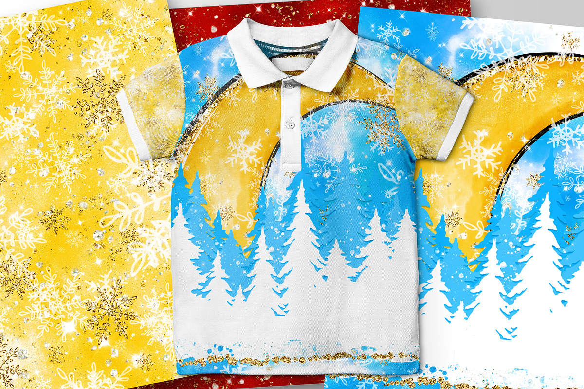 Ho-Ho-Ho christmas seamless patterns, a Pattern Graphic by JuliaStarArt-FantasyHome (Photo 10 of 12)